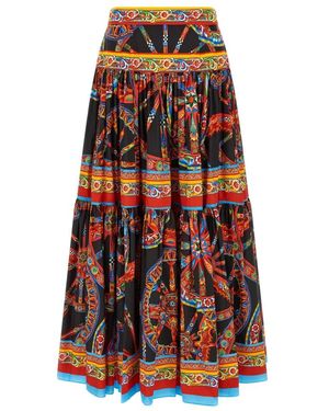 Dolce & Gabbana Maxi Skirts - Red