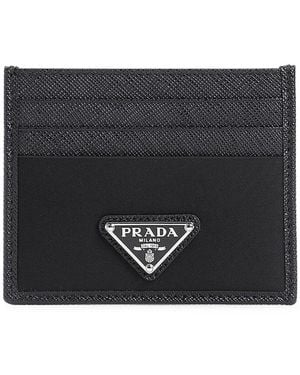 Prada Re-Nylon Kartenetui - Schwarz
