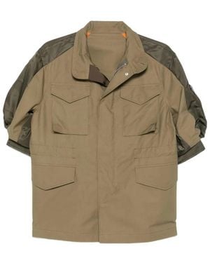 Sacai Cotton Weather Jacket - Groen
