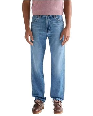 Wrangler Rechte Jeans - Blauw