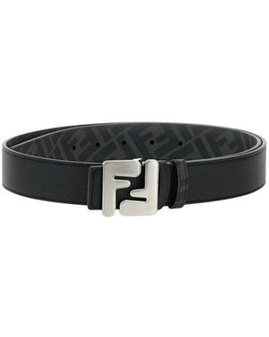 Fendi Ff Squared Belt - Zwart