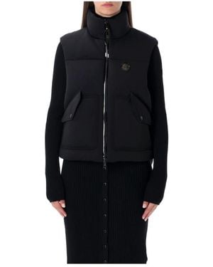 Moncler Otis Oversized Daunenweste - Schwarz