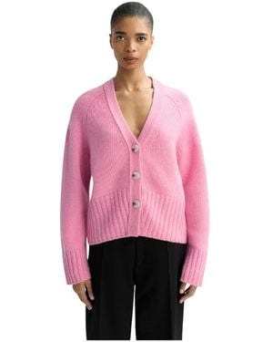 Soft Goat Cardigans - Rose