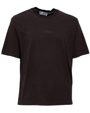 Stone Island T-Shirts - Black