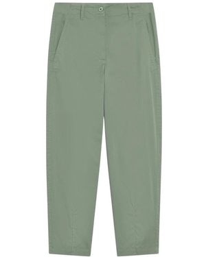 Cinque Straight Trousers - Verde