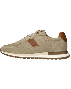 Mazzeltov Schoenen ,Leer Madrid 3-N Sneakers - Naturel