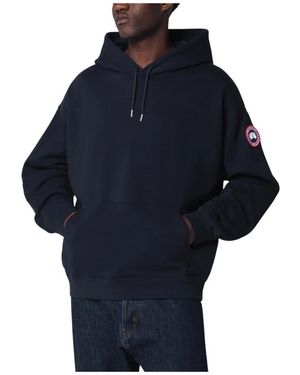 Canada Goose Hoodies - Blue