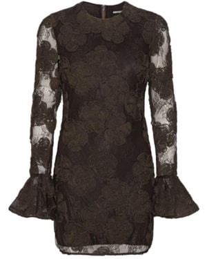 ROTATE BIRGER CHRISTENSEN Short Dresses - Negro