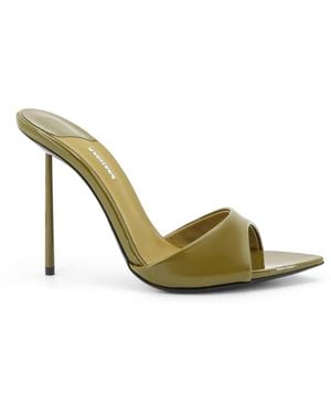 Le Silla Heeled Mules - Metallic