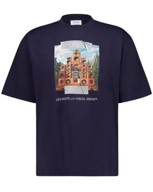 Off-White c/o Virgil Abloh T-Shirts - Blauw
