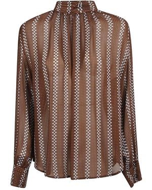 Crida Milano Blouses - Brown