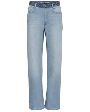 My Essential Wardrobe Wide Jeans - Blue