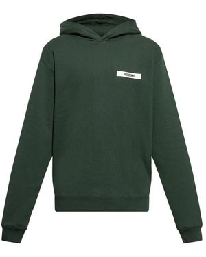Jacquemus Sweatshirt With Logo - Green