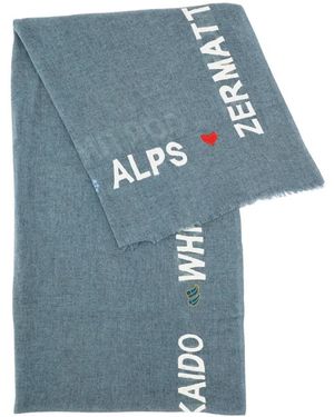 BENARAS BY CITRUS Winter Scarves - Azul