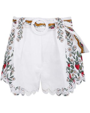 FARM Rio Short Shorts - Blanco