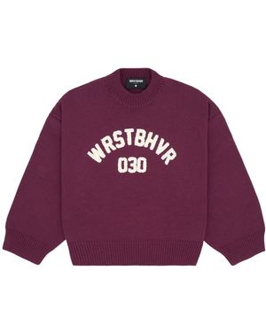 WRSTBHVR Round-Neck Knitwear - Morado