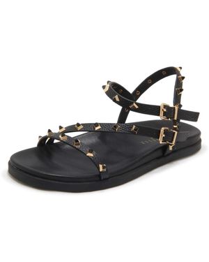 Emanuélle Vee Flat Sandals - Zwart