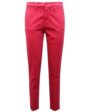 Blauer Slim-Fit Trousers - Red