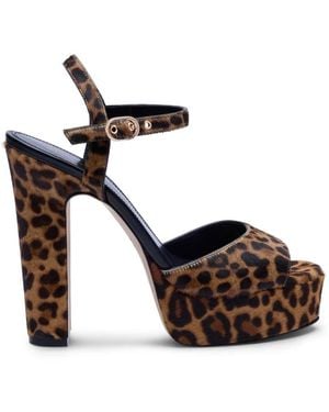 Stuart Weitzman Reade Plateau-Sandal - Schwarz