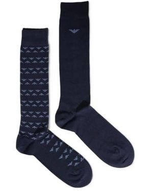 Emporio Armani Socks - Blu