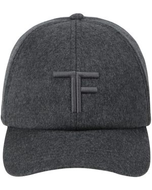 Tom Ford Caps - Grigio