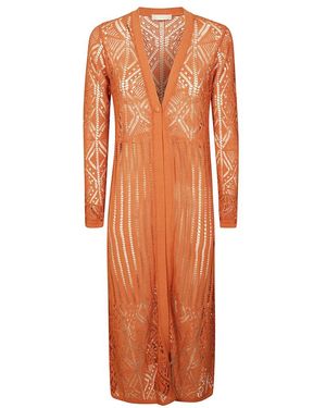 Liu Jo Long Knitwear - Naranja