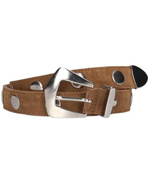 Omoda Suede Belt X Moderosa - Braun