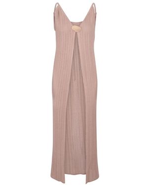 Baobab Collection Long Slit Top - Bruin