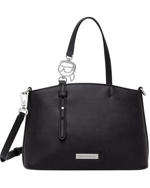KARL LAGERFELD Tote Bags - Nero