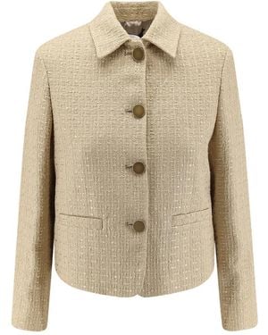 SAULINA Tweed Jackets - Natural