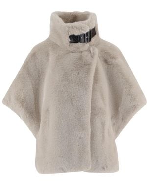 Pinko Faux Fur & Shearling Jackets - Gris