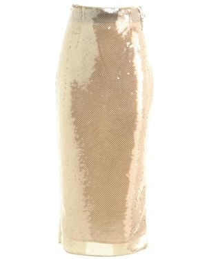 Prada Midi Skirts - Natural