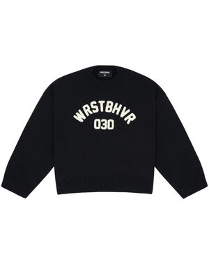 WRSTBHVR Round-Neck Knitwear - Azul