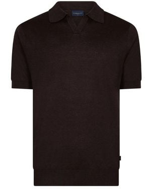 Cavallaro Napoli Polo Shirts - Negro