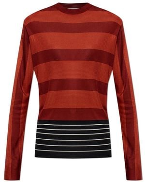 Ferragamo Long Sleeve Tops - Red