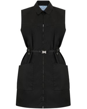Prada Short Dresses - Black