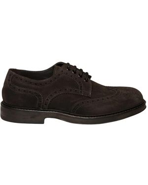 Green George Laced Shoes - Nero