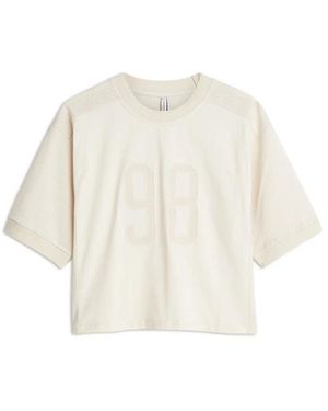 Summum Top Mesh En Jersey - Wit