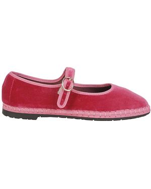 Flabelus Schoenen ,Roze ,Platte Schoenen - Rood