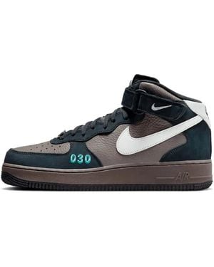 Nike Air Force 1 Mid 'Berlin' - Schwarz