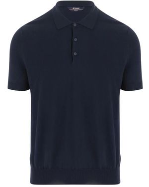 K-Way Polo Shirts - Blu