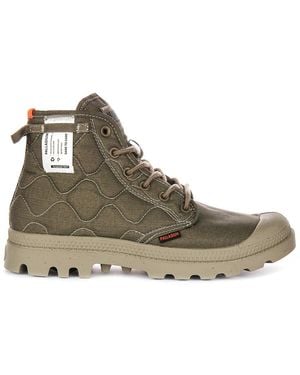 Palladium Lace-Up Boots - Green