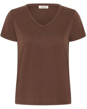 Soaked In Luxury T-Shirts - Marron