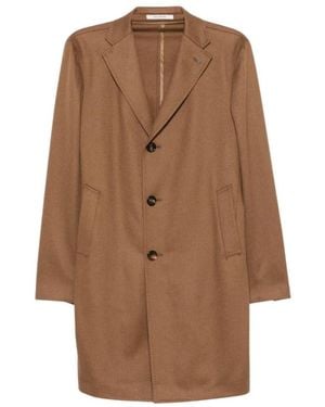 Tagliatore Single-Breasted Coats - Marrón