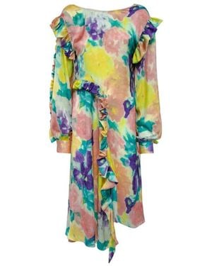 REMAIN Birger Christensen Midi Dresses - Blue