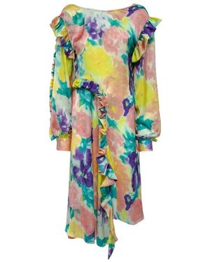 REMAIN Birger Christensen Midi Dresses - Blauw
