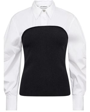 co'couture Long Sleeve Tops - Negro