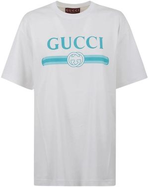 Gucci T-Shirts - Blauw