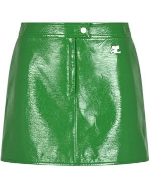Courreges Short Skirts - Verde