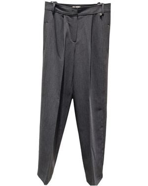 Herno Straight Trousers - Gris